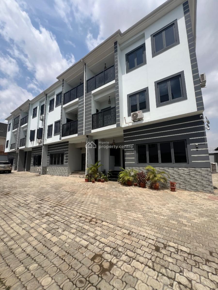 Luxury 4 Bedroom Terrace Duplex + Bq, Jahi, Abuja, Terraced Duplex for Sale