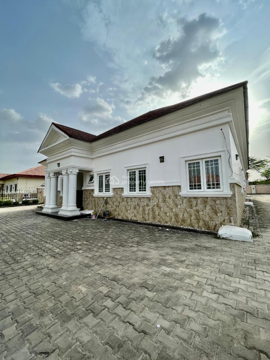 a Spacious 4 Bedroom Bungalow with Bq, Citec Estate, Jabi, Abuja, Detached Bungalow for Sale