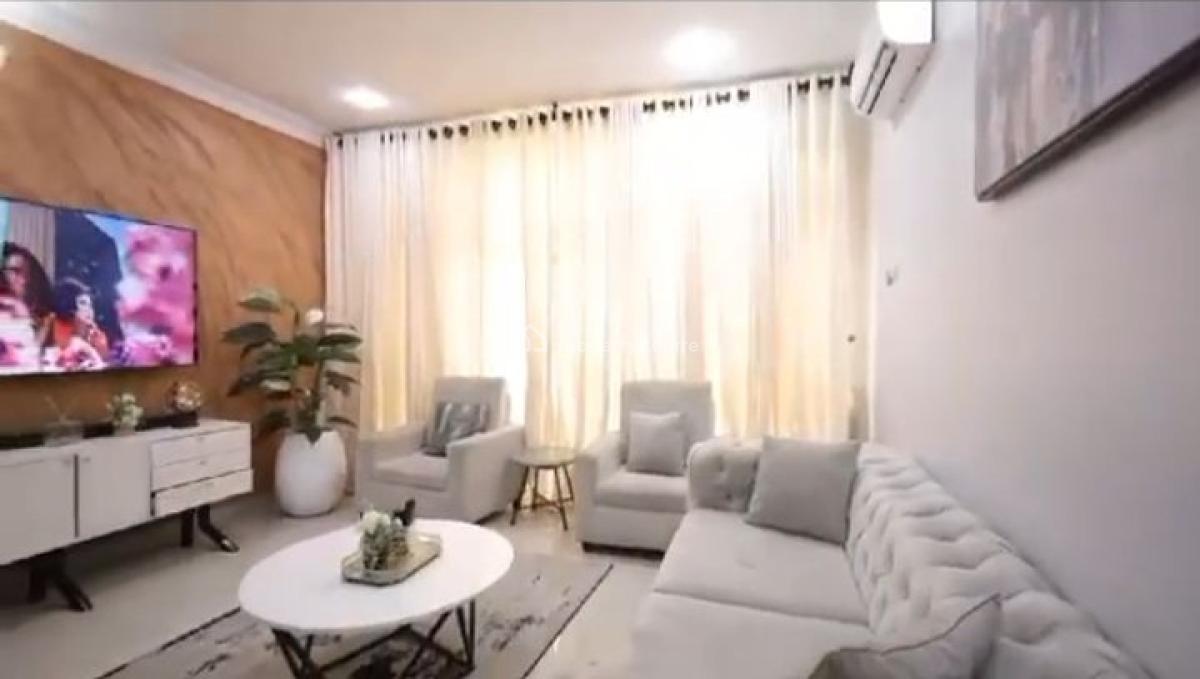 Fully Serviced & Furnished 3 Bedroom (video Available on Request), Milverton Estate, Osapa, Jakande, Lekki, Lagos, Flat / Apartment for Rent
