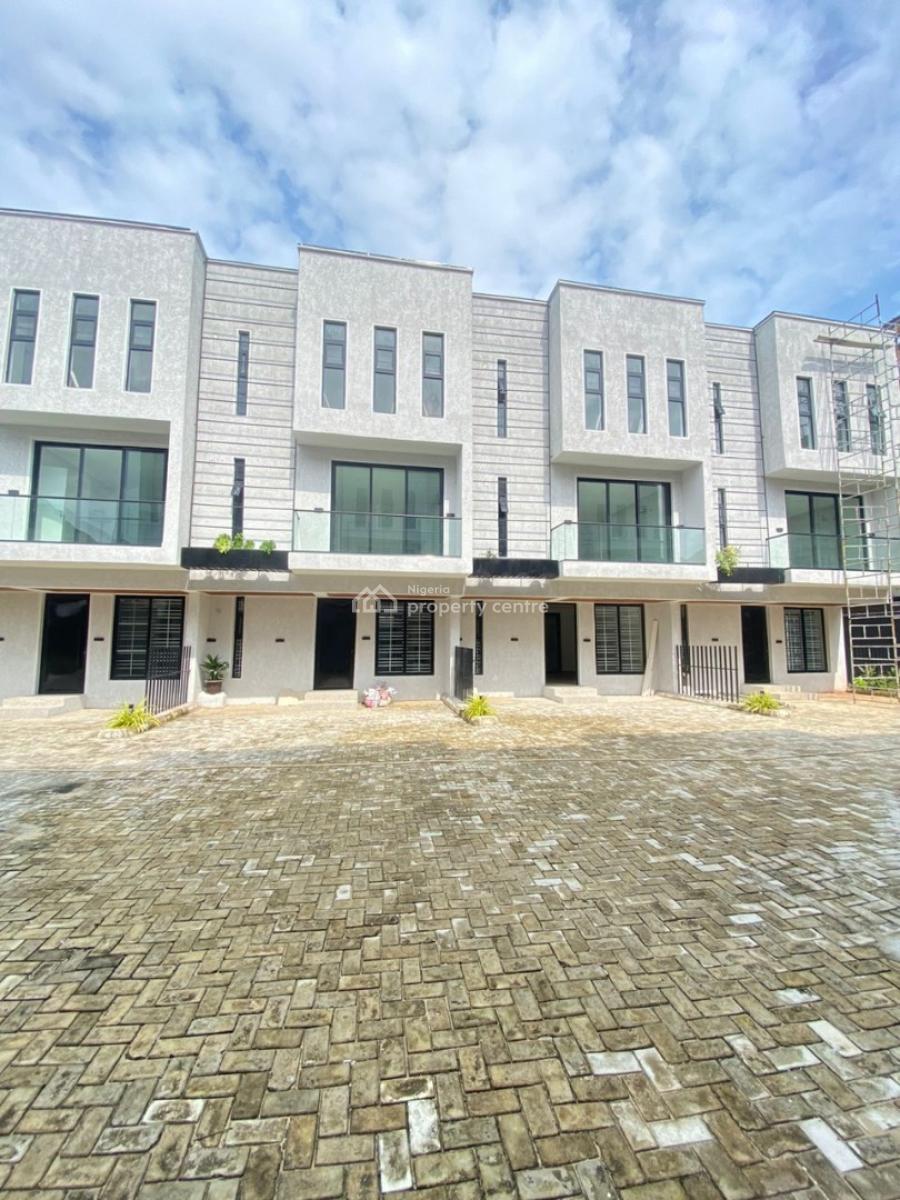 New Built 4 Bedroom Terrace Duplex with Bq, Ikate, Ikate, Lekki, Lagos, Terraced Duplex for Sale