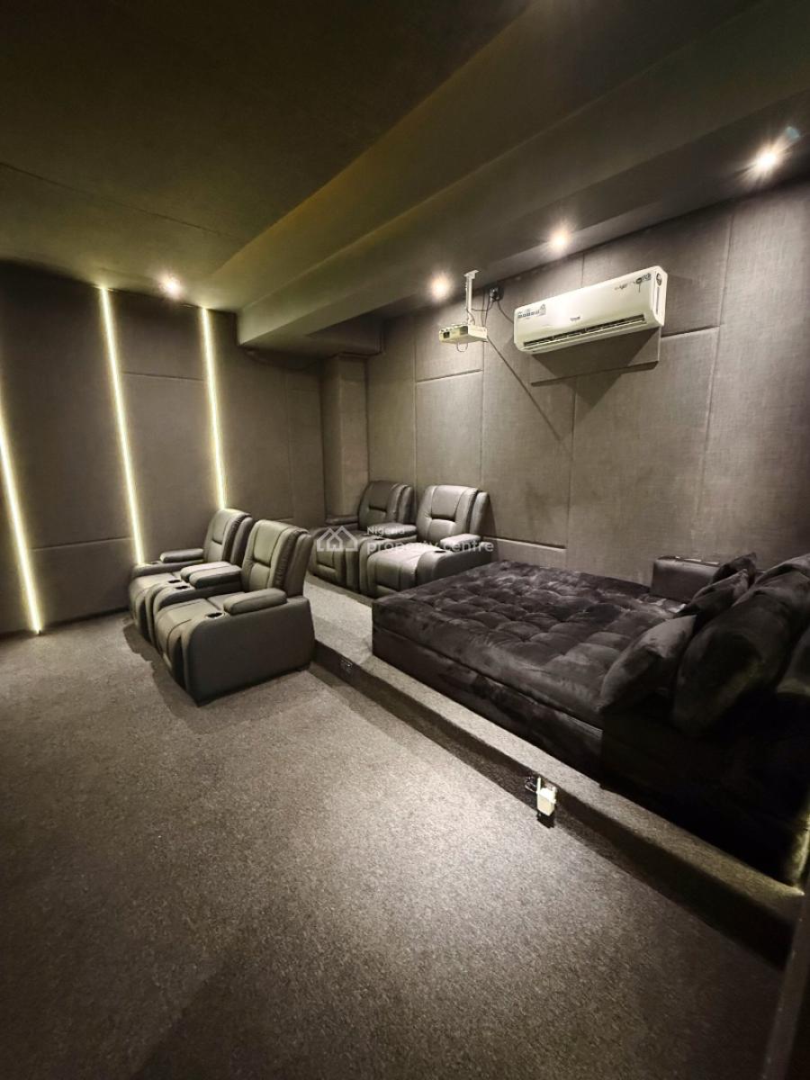 Luxury High Rise 2 Bedroom with a Cinema and Pool Table, Richmond Pearl Estate, Lekki Phase 1, Lekki, Lagos, Flat / Apartment Short Let