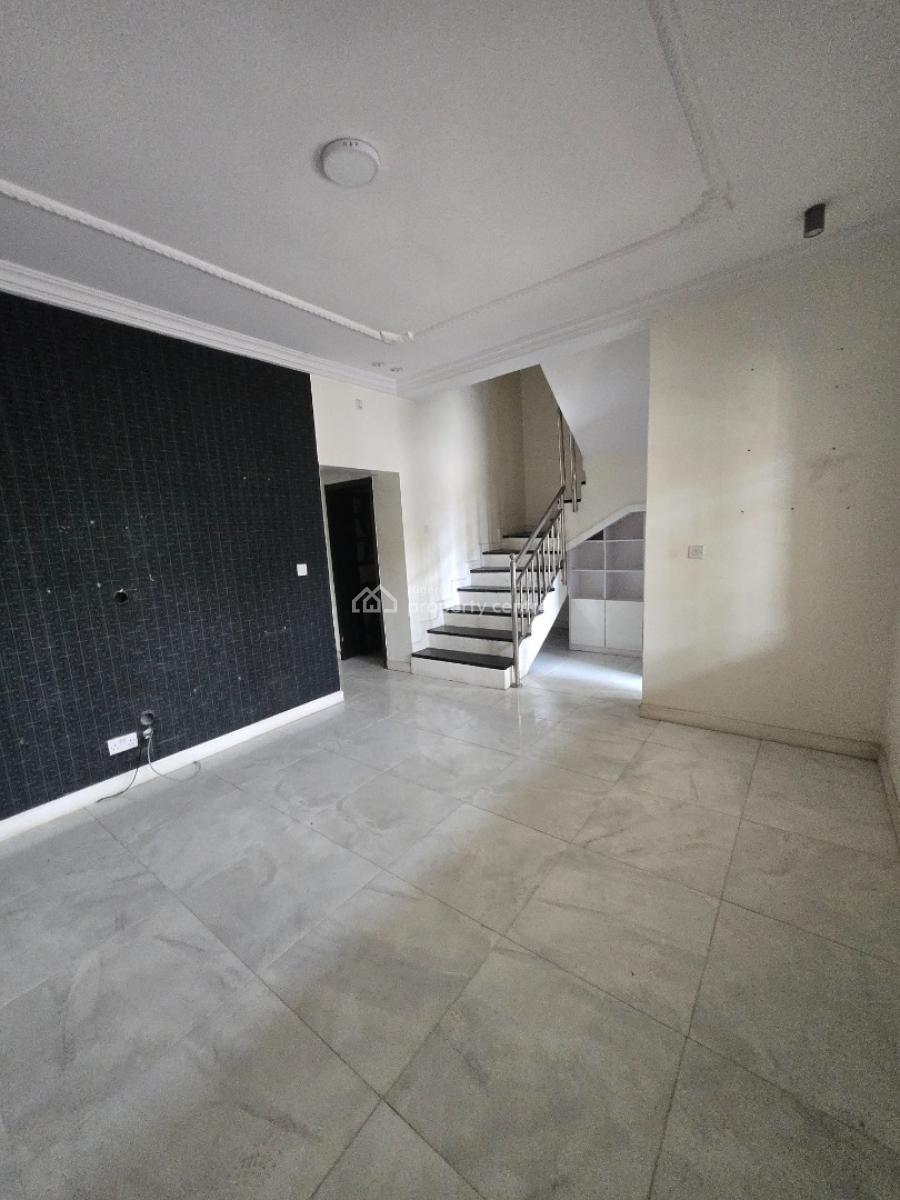 Standard Self Service 3-bedroom Terrace with a Study Room and Bq at Ik, Off Kosonla Road , Skate Lagos, Ikate Elegushi, Lekki, Lagos, Terraced Duplex for Rent