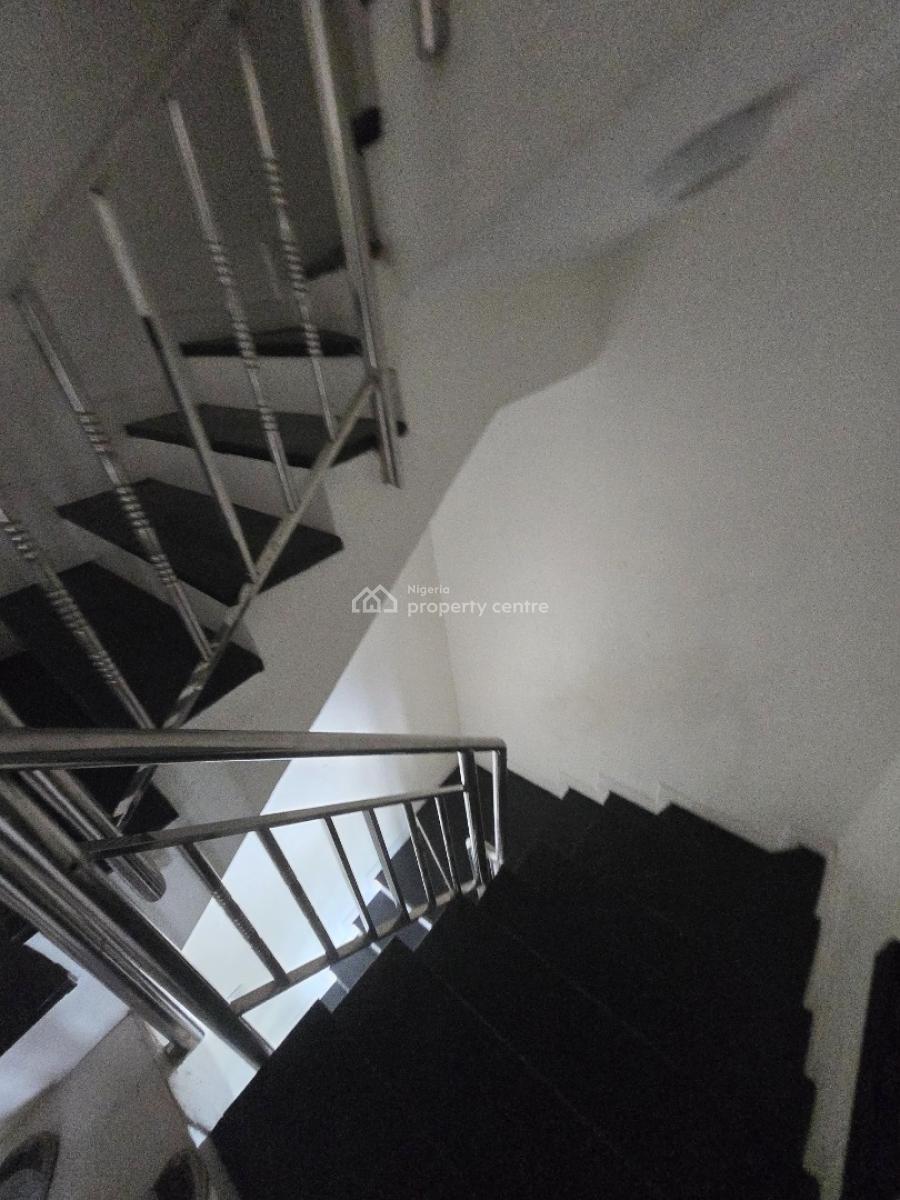 Standard Self Service 3-bedroom Terrace with a Study Room and Bq at Ik, Off Kosonla Road , Skate Lagos, Ikate Elegushi, Lekki, Lagos, Terraced Duplex for Rent