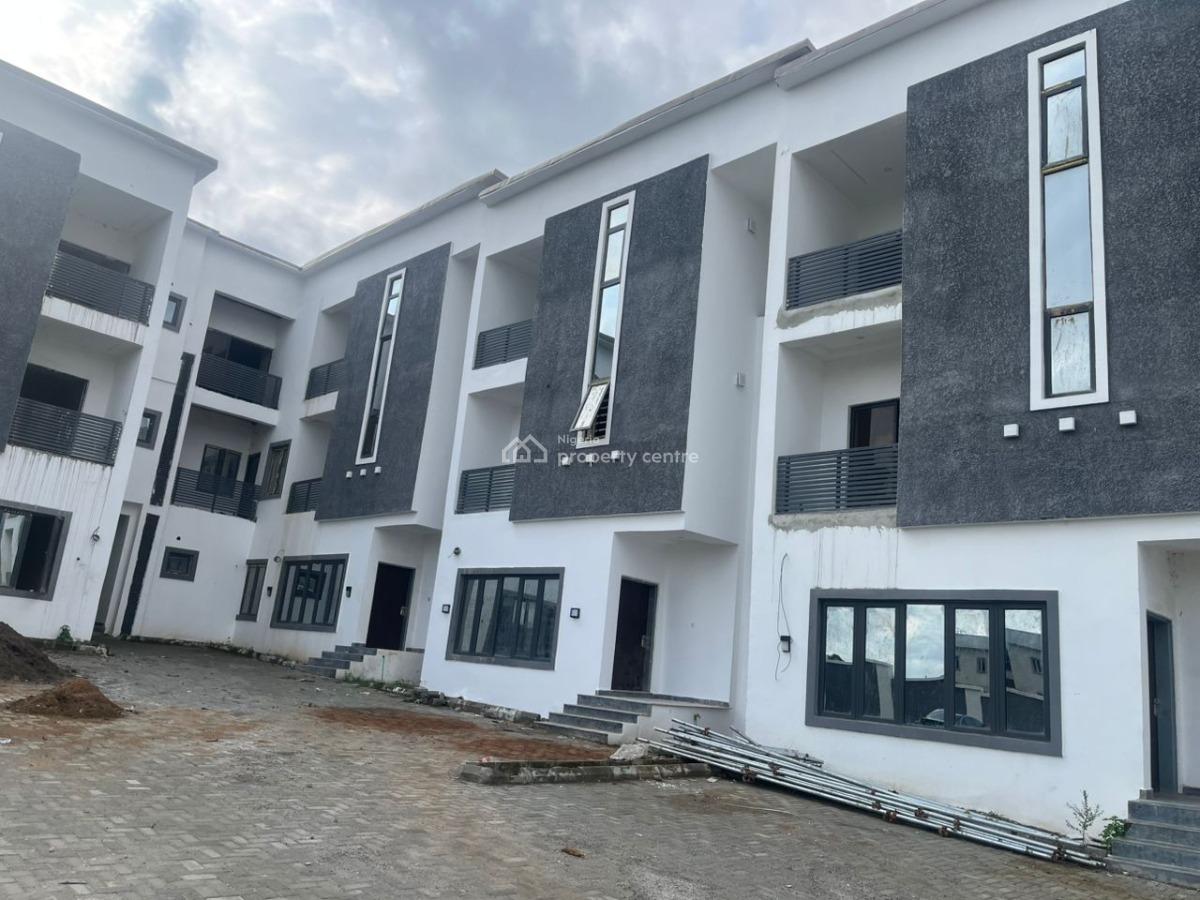 Brand New Nearly Finished 4-bedroom Terraced Duplex + Bq, By Aso Radio, Katampe (main), Katampe, Abuja, Terraced Duplex for Rent