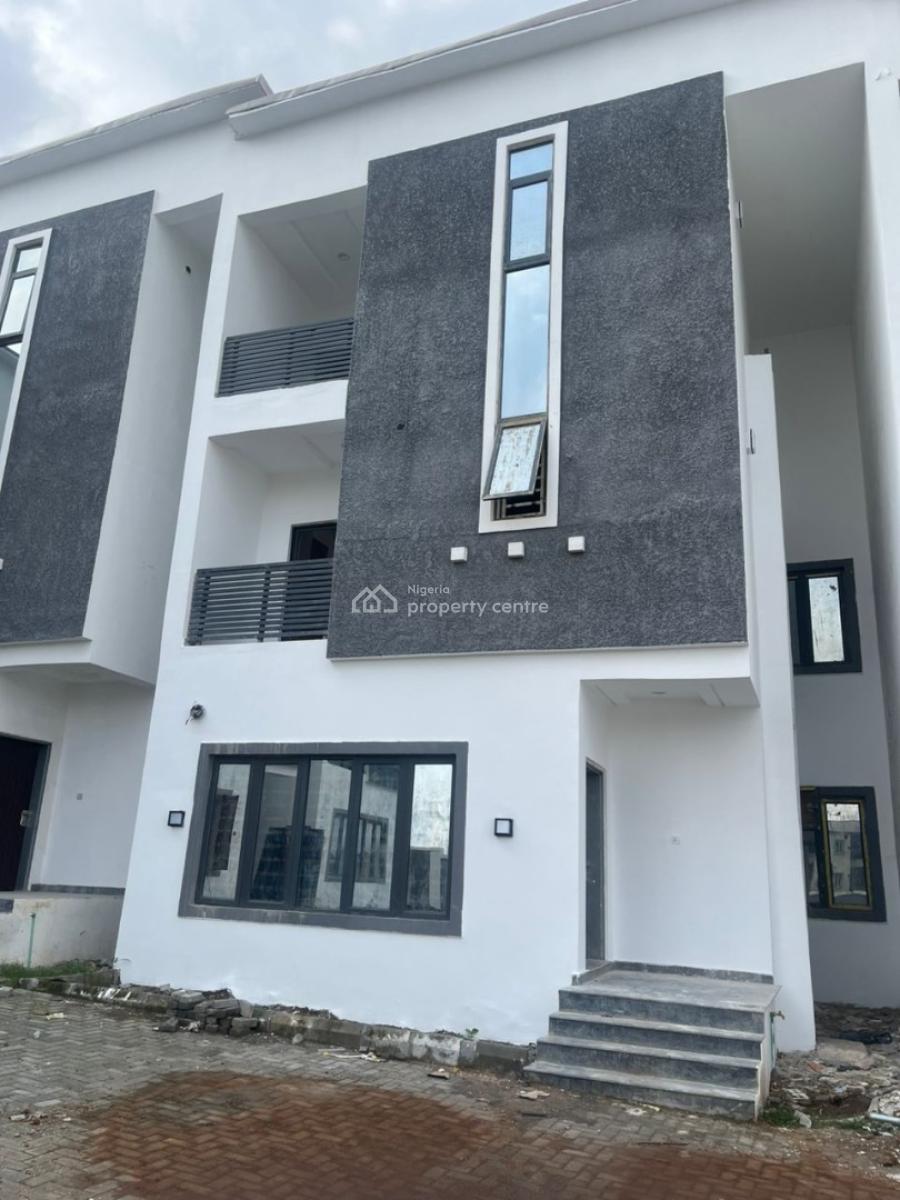 Brand New Nearly Finished 4-bedroom Terraced Duplex + Bq, By Aso Radio, Katampe (main), Katampe, Abuja, Terraced Duplex for Rent
