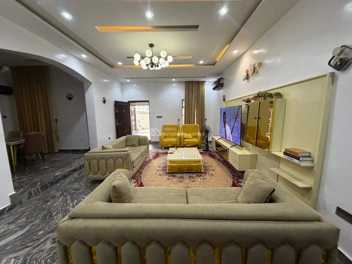 Standard 4 Bedroom Duplex with Swimming Pool and Gym, Guzape District, Abuja, Terraced Duplex for Rent