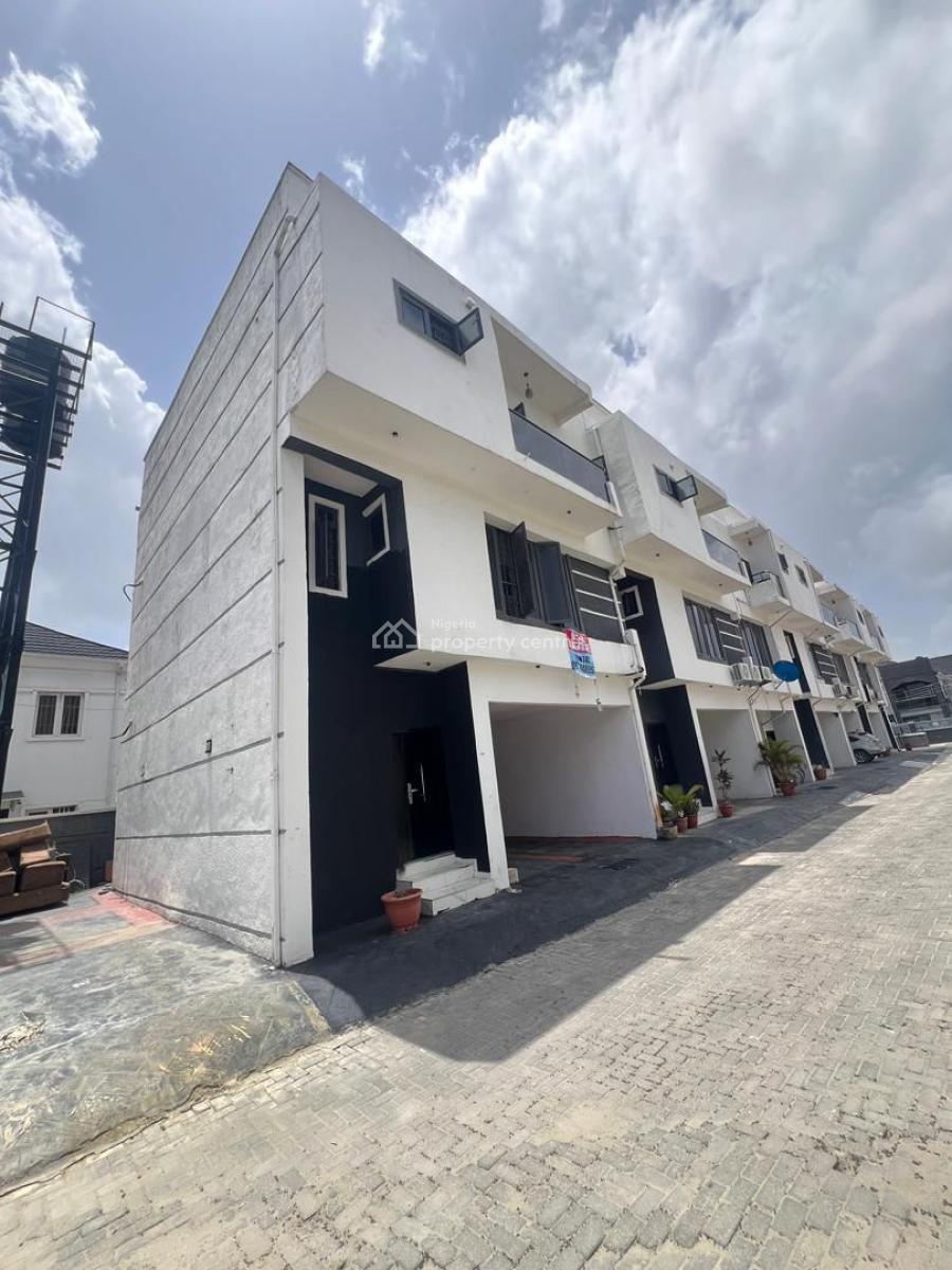 Spacious 4 Bedroom Terrace Duplex, Ikota, Lekki, Lagos, Terraced Duplex for Rent