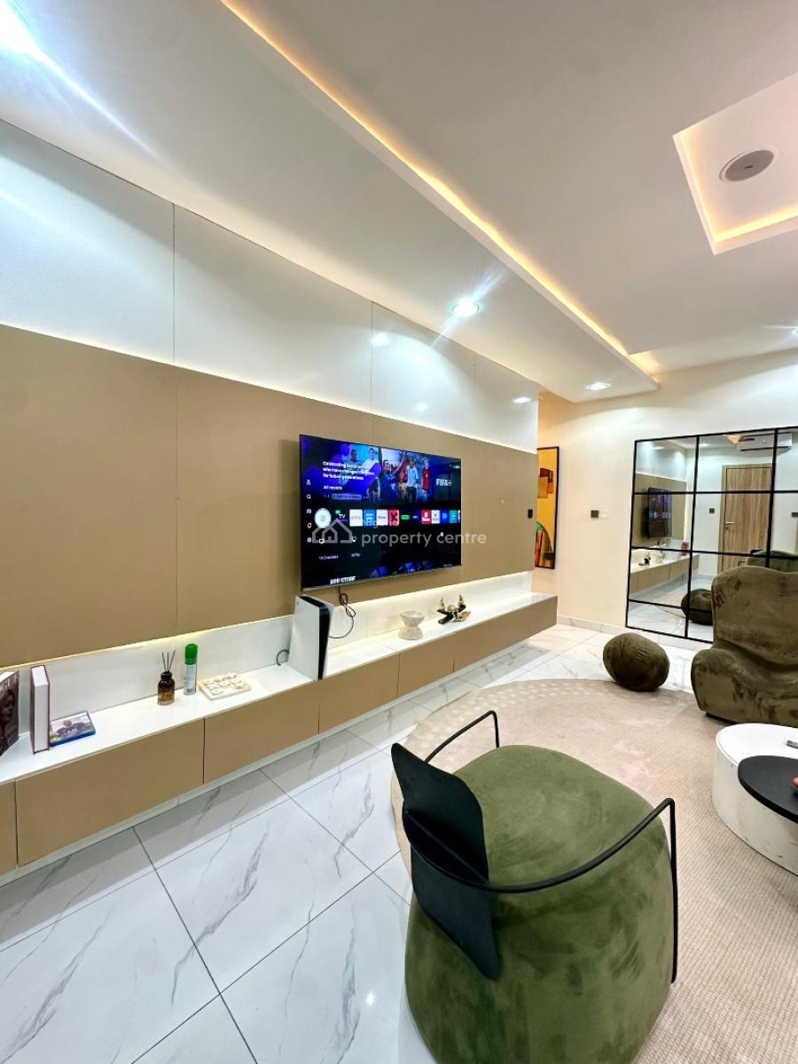 a Brand New Luxury Two(2) Bedroom Apartment with a Pool, Ps5 and Gym, Ikate, Ikate, Lekki, Lagos, Flat / Apartment Short Let