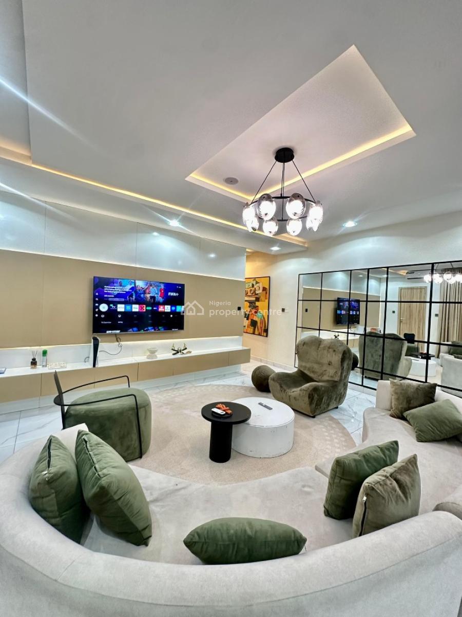 a Brand New Luxury Two(2) Bedroom Apartment with a Pool, Ps5 and Gym, Ikate, Ikate, Lekki, Lagos, Flat / Apartment Short Let