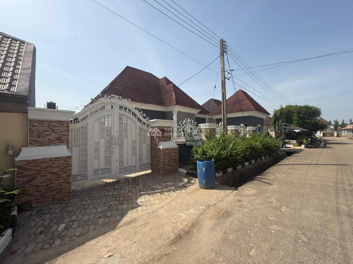 Beautiful 3 Bedrooms Fully Detached Bungalow, 2 Rooms Bq, Gate House, Secured Neighborhood Inside an Estate, Lokogoma District, Abuja, Detached Bungalow for Sale