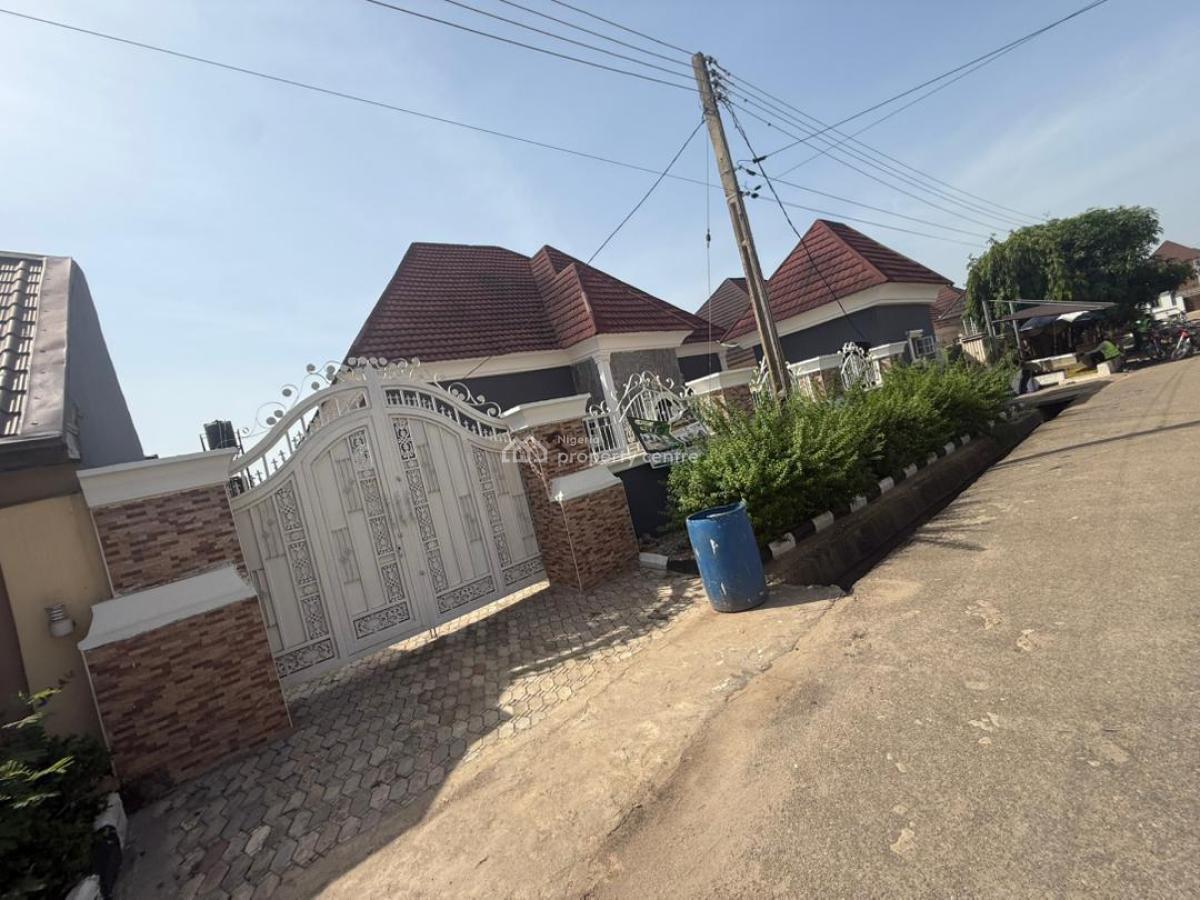 Beautiful 3 Bedrooms Fully Detached Bungalow, 2 Rooms Bq, Gate House, Secured Neighborhood Inside an Estate, Lokogoma District, Abuja, Detached Bungalow for Sale