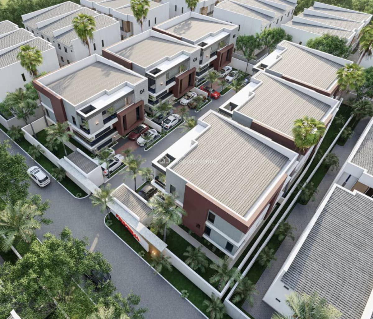 5 Bedroom Detached Duplex Off Plan, Guzape Off Asokoro, Guzape District, Abuja, Detached Duplex for Sale