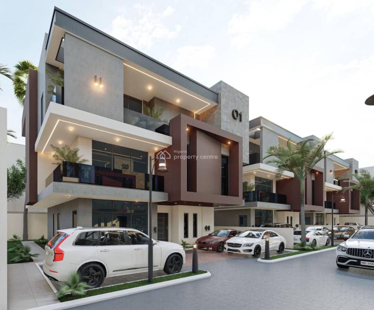 5 Bedroom Detached Duplex Off Plan, Guzape Off Asokoro, Guzape District, Abuja, Detached Duplex for Sale