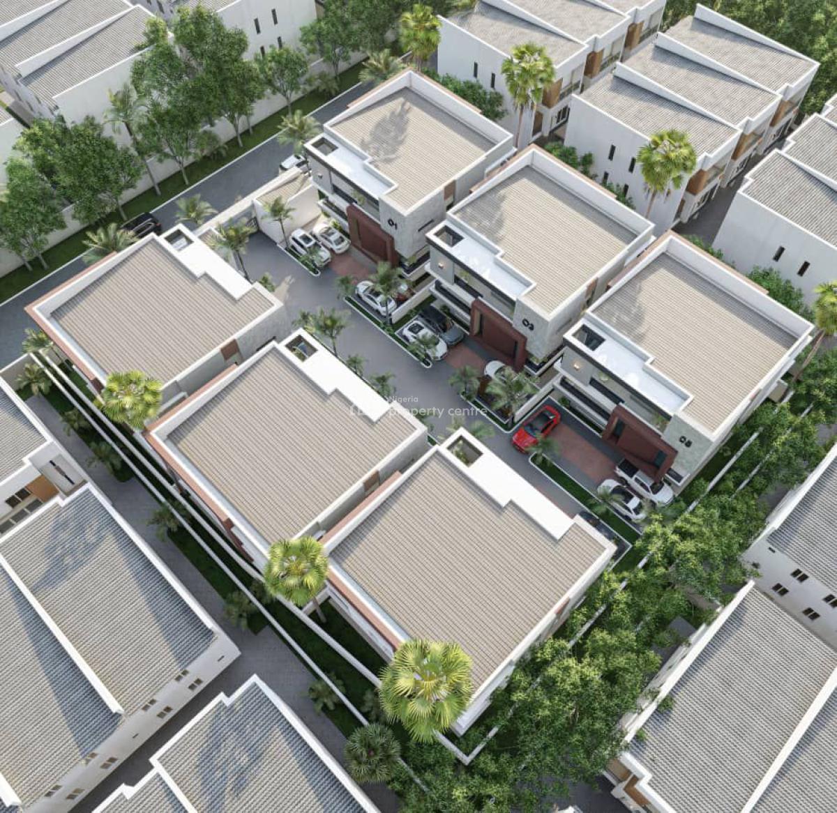 5 Bedroom Detached Duplex Off Plan, Guzape Off Asokoro, Guzape District, Abuja, Detached Duplex for Sale