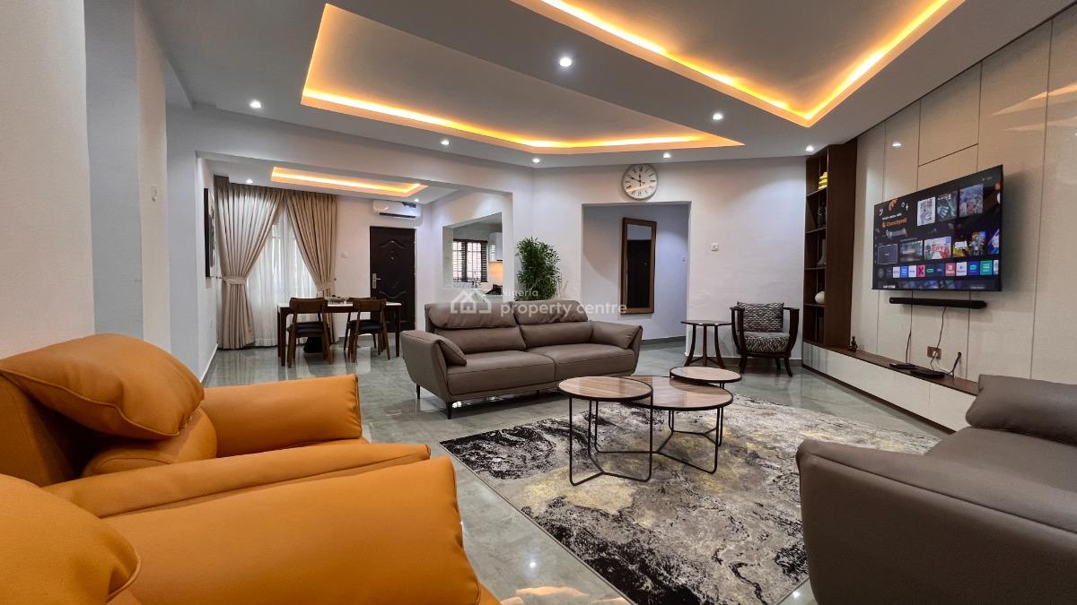 Luxurious 3 Bedroom Apartment Available with Swimming Pool, Alausa, Ikeja, Lagos, House Short Let