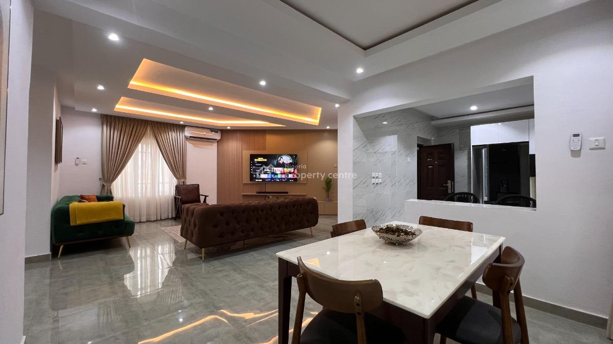 Luxurious 3 Bedroom Apartment Available with Swimming Pool, Alausa, Ikeja, Lagos, House Short Let