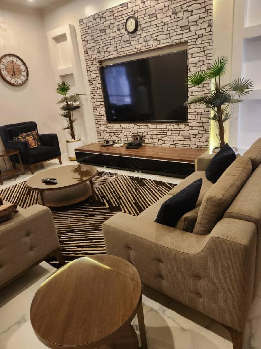 Luxury Furnished 4 Bedrooms Corner Piece Terrace Duplex., Guzape District, Abuja, Flat / Apartment for Rent
