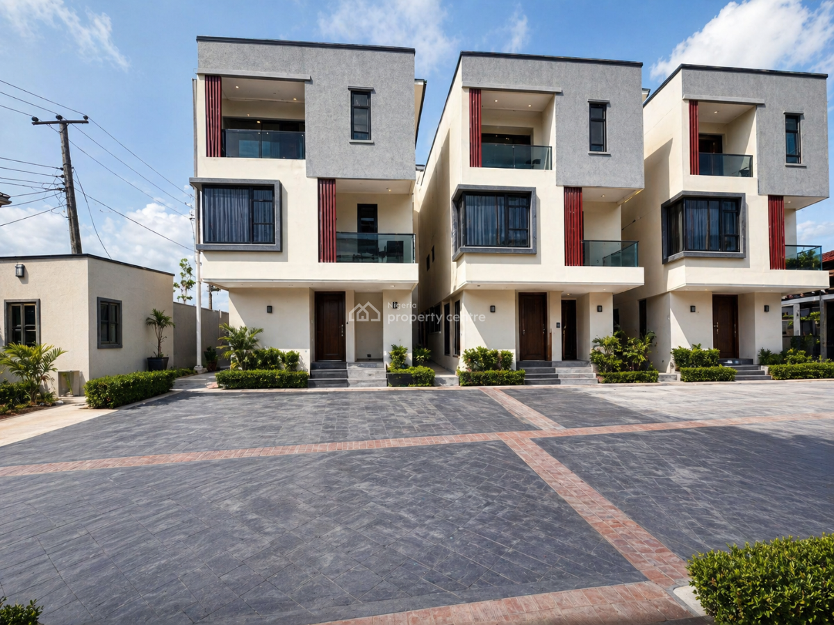 4 Bedroom Detached Duplex, Behind Dideolu Estate, Ogba, Ikeja, Lagos, Detached Duplex for Sale