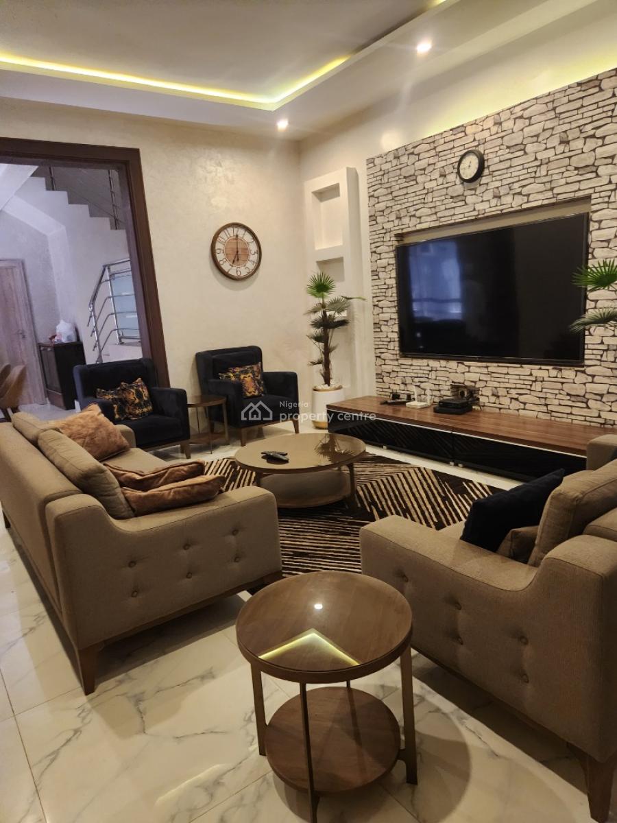 Furnished Luxury 4 Bedrooms with a Bq, Guzape District, Abuja, House for Rent