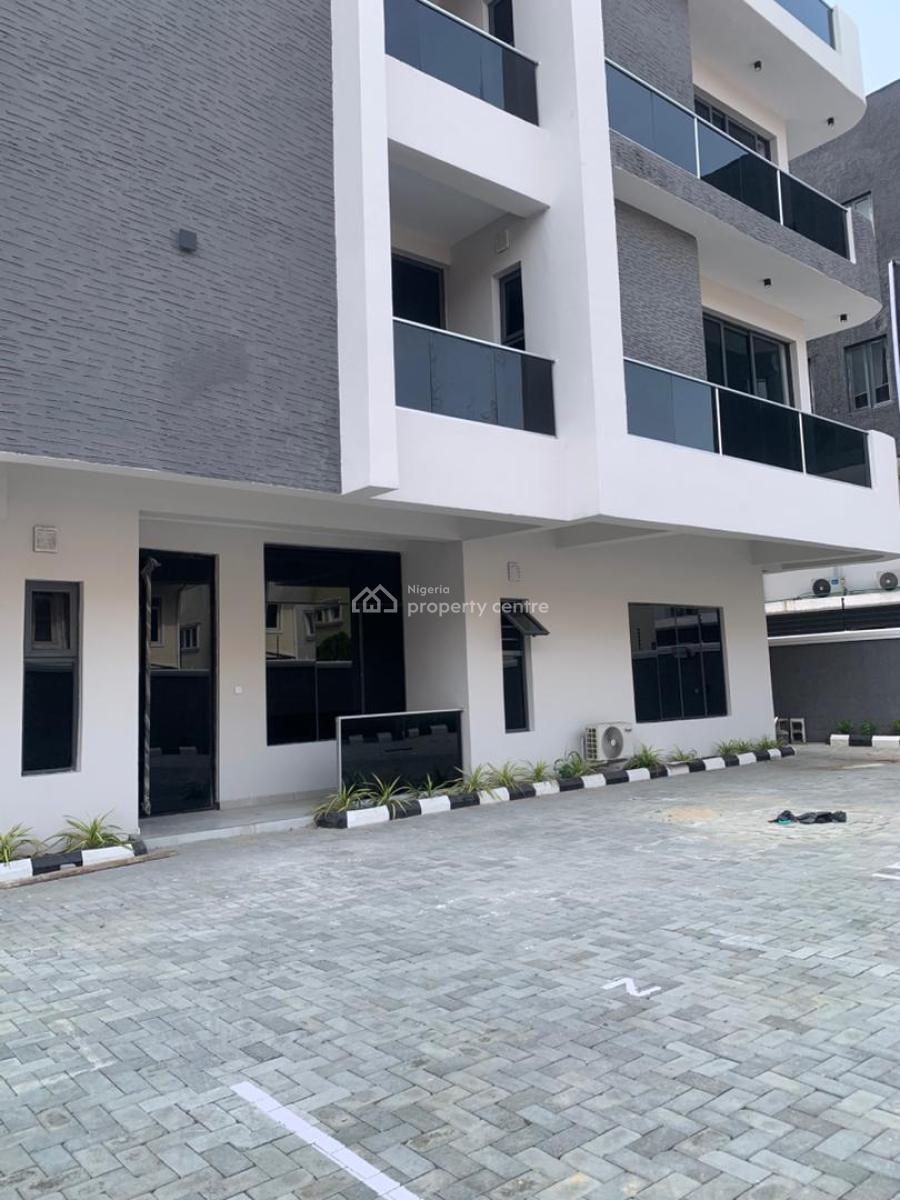 Brand New 3bedroom with Bq Flat with Acs and Elevator, Off Admiralty, Lekki Phase 1, Lekki, Lagos, Flat / Apartment for Rent