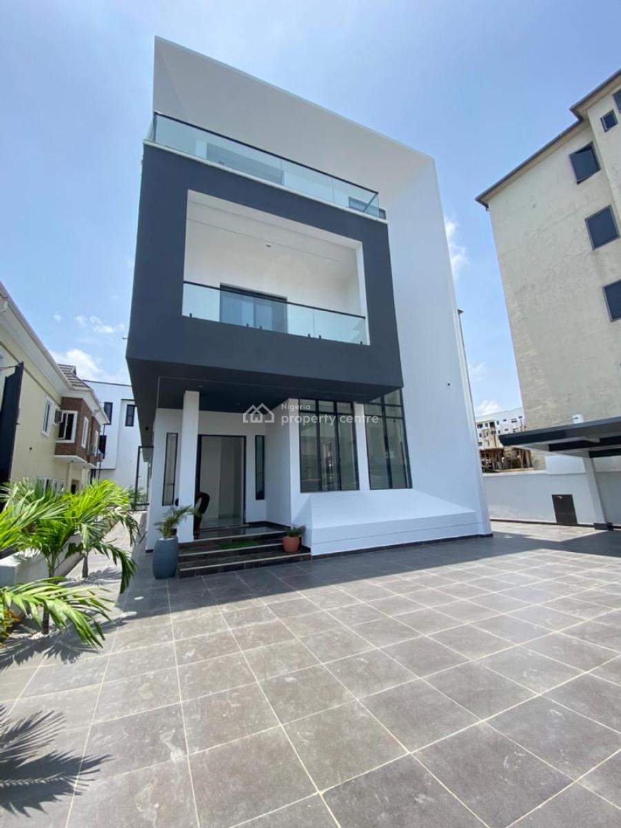 Stunning 6 Bedroom Fully Detached Duplex with a Bq, Pool, Cinema, Gym, Lekki County Homes, Ikota, Lekki, Lagos, Detached Duplex for Sale