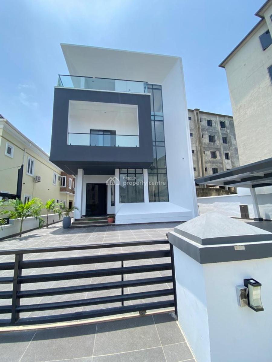 Stunning 6 Bedroom Fully Detached Duplex with a Bq, Pool, Cinema, Gym, Lekki County Homes, Ikota, Lekki, Lagos, Detached Duplex for Sale