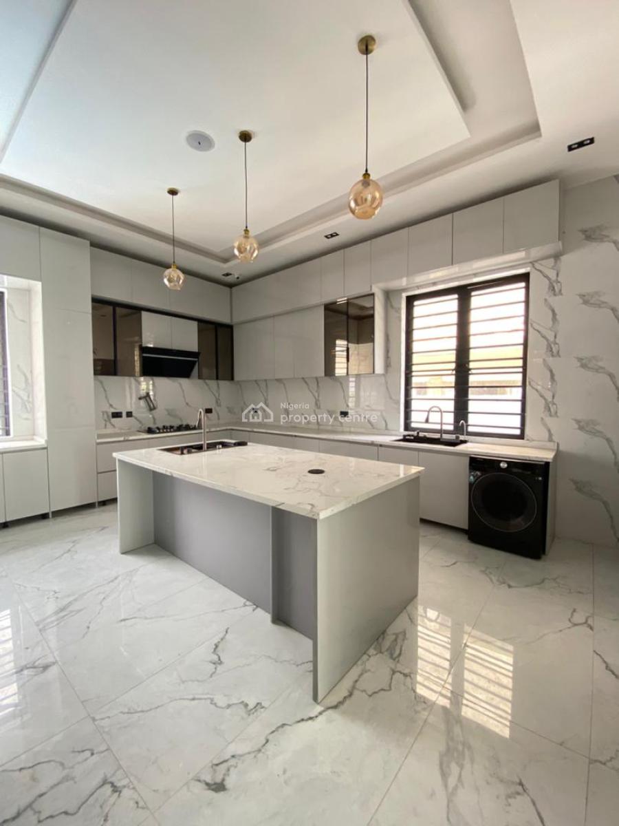 Stunning 6 Bedroom Fully Detached Duplex with a Bq, Pool, Cinema, Gym, Lekki County Homes, Ikota, Lekki, Lagos, Detached Duplex for Sale