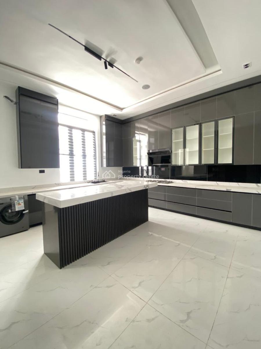 Nice 5 Bedroom Fully Detached Duplex with a Bq & Swimming Pool, Lekki County Homes, Ikota, Lekki, Lagos, Detached Duplex for Sale