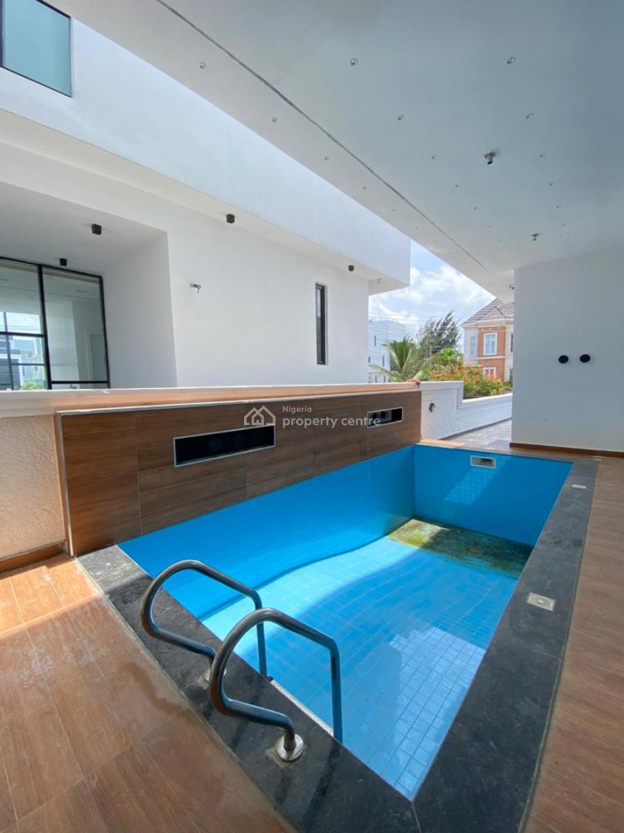 Nice 5 Bedroom Fully Detached Duplex with a Bq & Swimming Pool, Lekki County Homes, Ikota, Lekki, Lagos, Detached Duplex for Sale