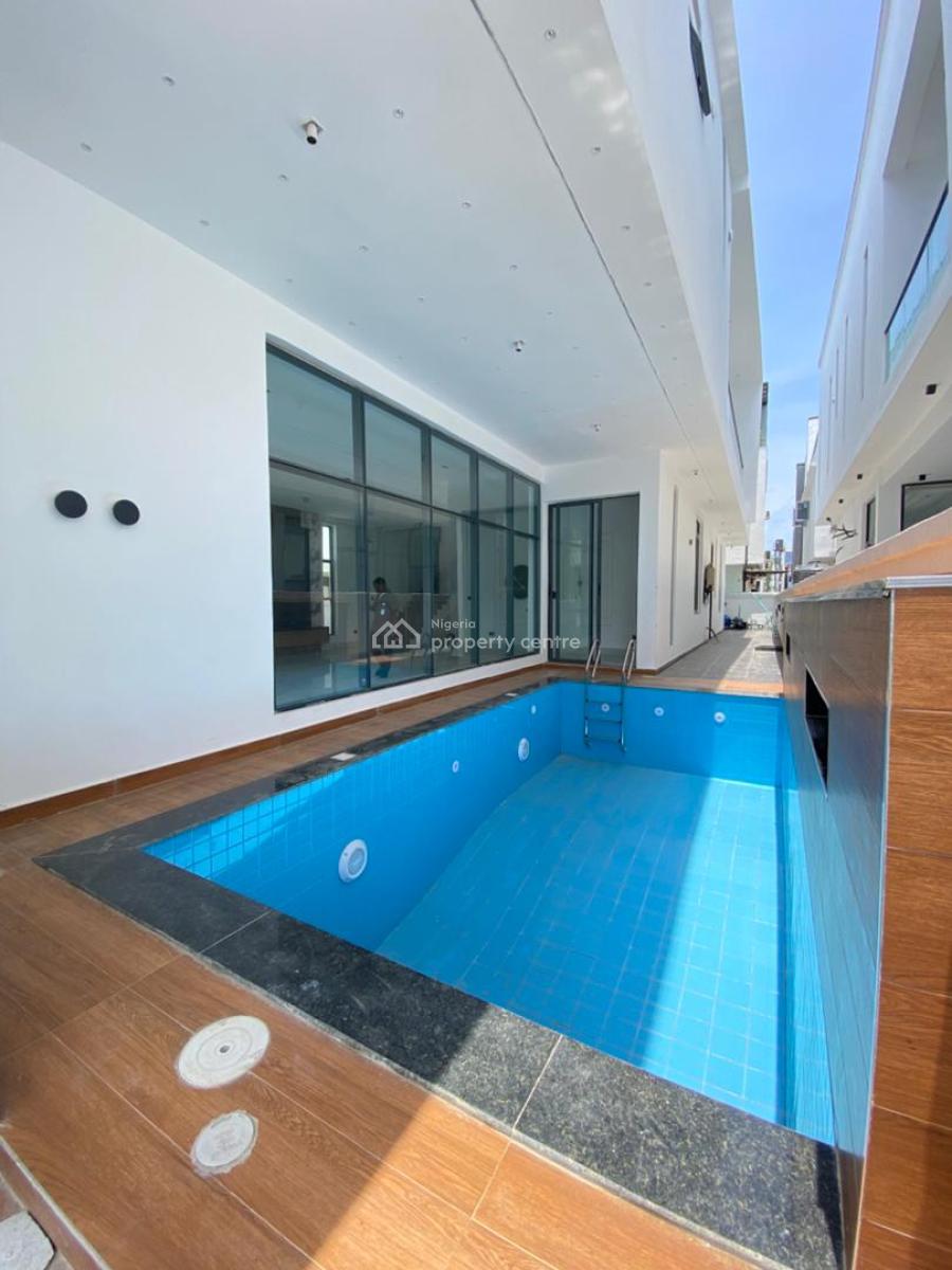 Nice 5 Bedroom Fully Detached Duplex with a Bq & Swimming Pool, Lekki County Homes, Ikota, Lekki, Lagos, Detached Duplex for Sale