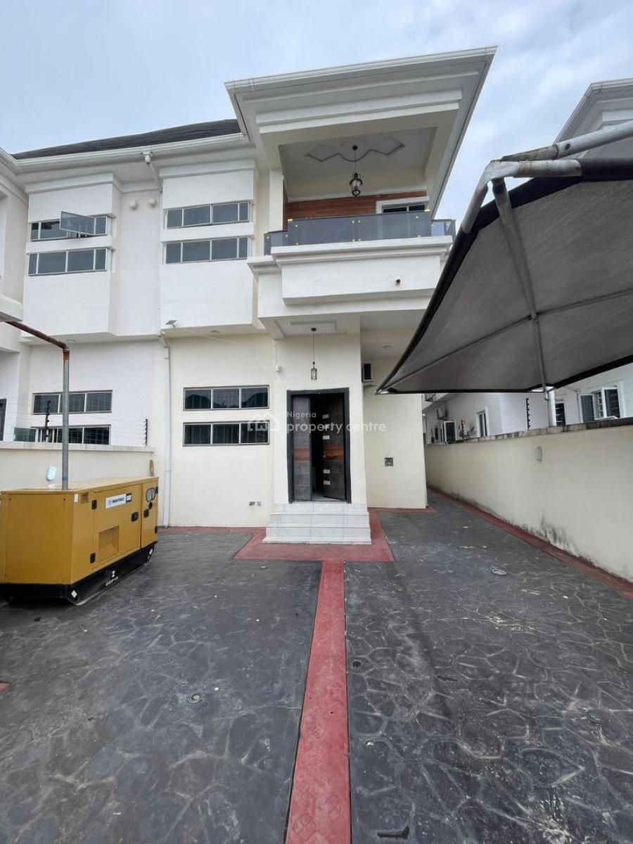 Lovely 4 Bedroom Fully  Furnished Semi Detached Duplex, Ikota, Lekki, Lagos, Semi-detached Duplex for Rent