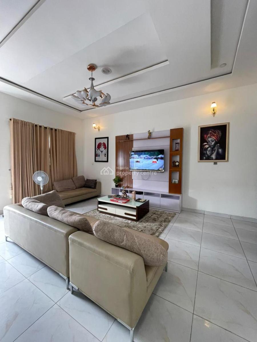 Lovely 4 Bedroom Fully  Furnished Semi Detached Duplex, Ikota, Lekki, Lagos, Semi-detached Duplex for Rent