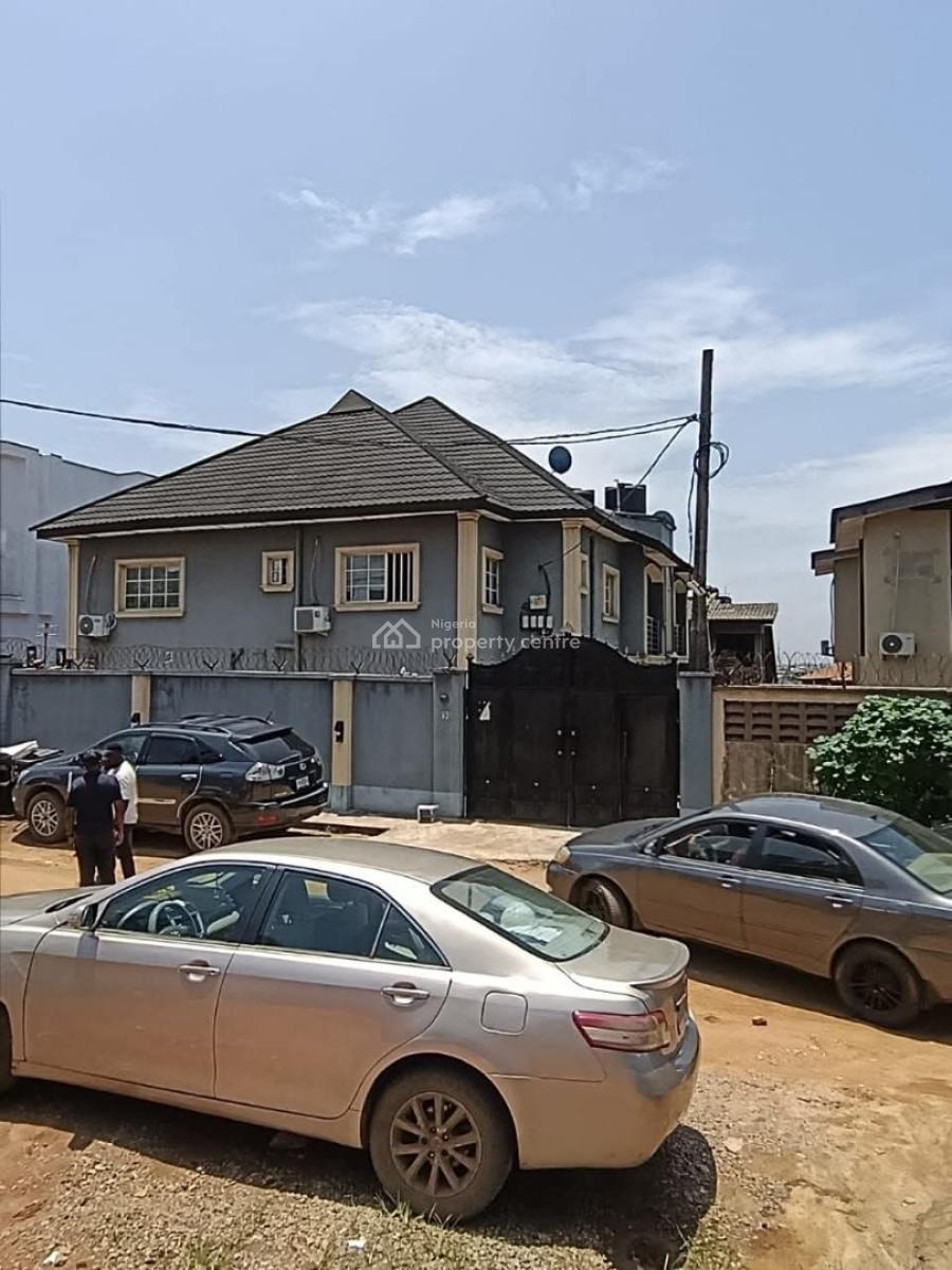 Block of 6 Flats of 3bedroom Each  Location  in Nelson Cole Estate O, Ogba, Ikeja, Lagos, Block of Flats for Sale
