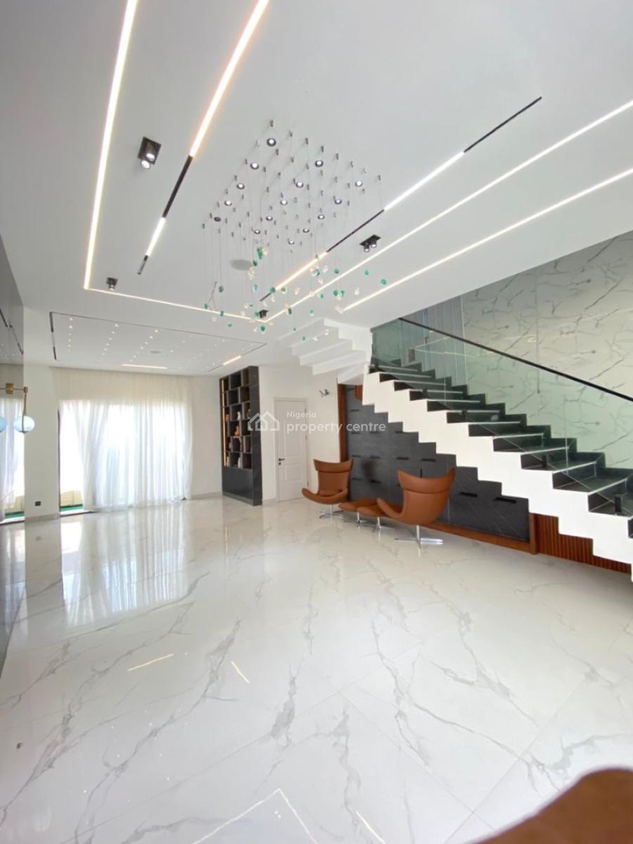 Fancy 5 Bedroom Terrace Duplex with Bq, Lekki Phase 1, Lekki, Lagos, Terraced Duplex for Sale