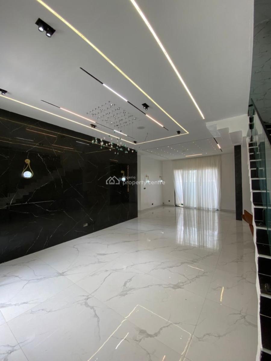 Fancy 5 Bedroom Terrace Duplex with Bq, Lekki Phase 1, Lekki, Lagos, Terraced Duplex for Sale