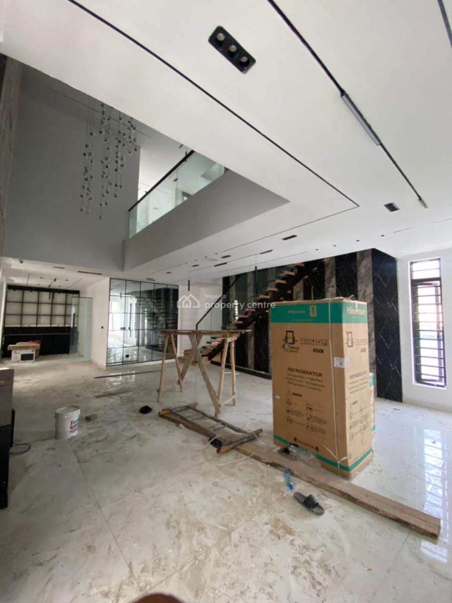 Gorgeous 5 Bedroom Fully Detached Duplex with Bq & Cinema, Ikate, Lekki, Lagos, Detached Duplex for Sale