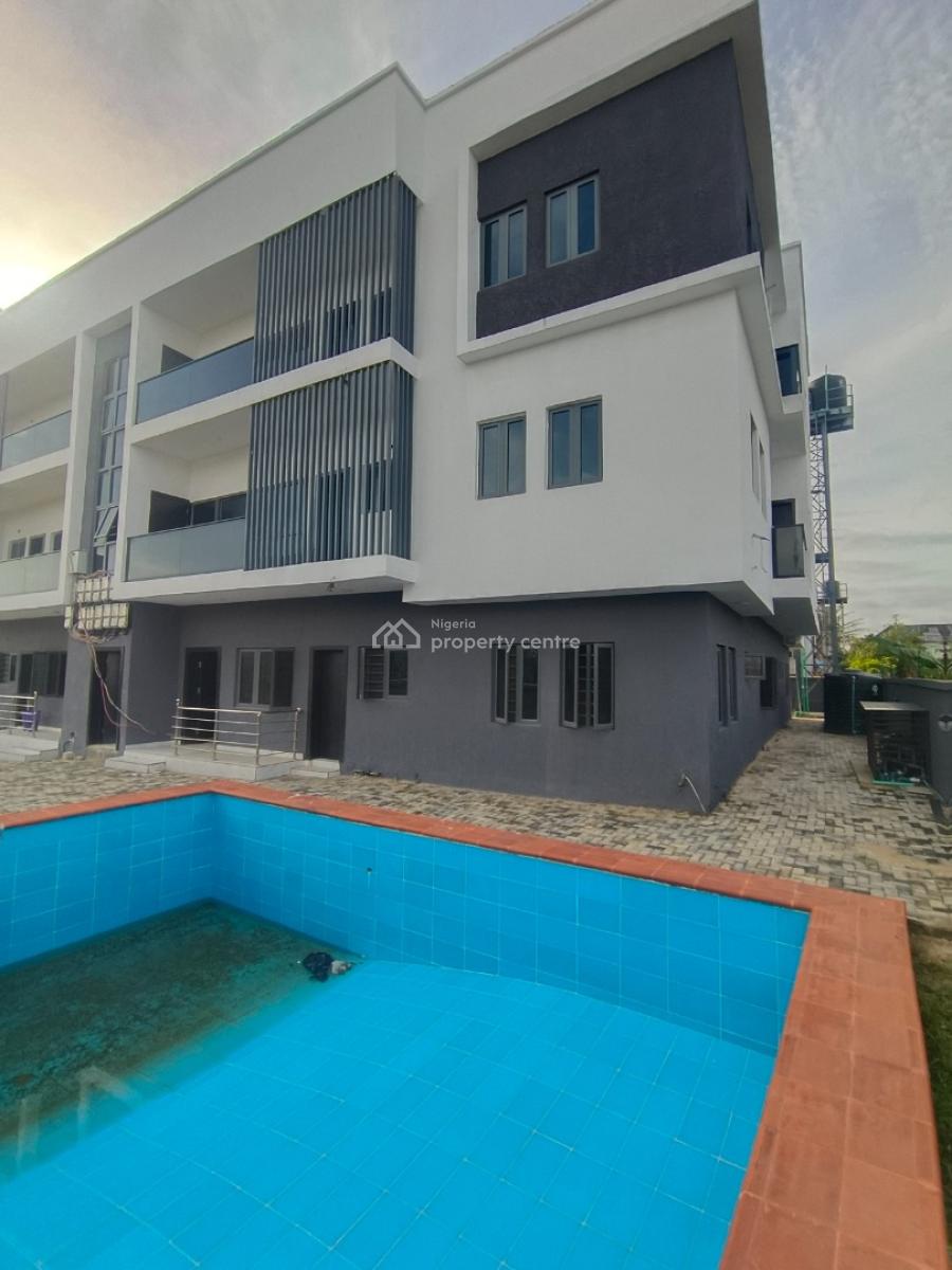 Newly Build 2 Bedroom with Pool, Lekki Scheme 2, Ajah, Lagos, Flat / Apartment for Rent