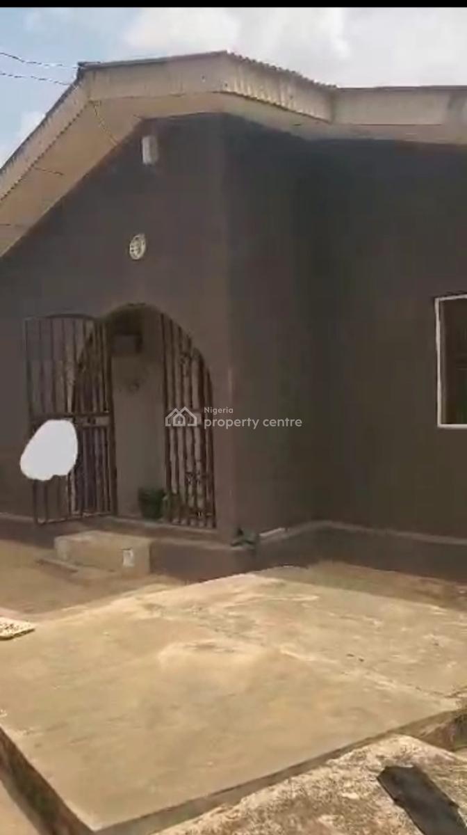 3 Bedroom Bungalow Building Sitting on More Than Half Plot of Land, Ikola, Command Lagos State, Alagbado, Ifako-ijaiye, Lagos, Detached Bungalow for Sale