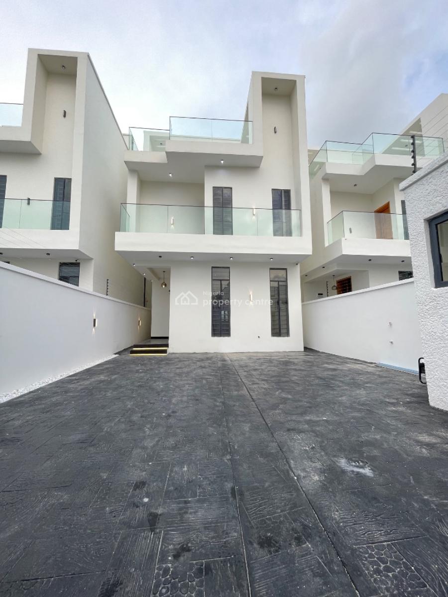 Super 4 Bedroom Lovely Fully Detached with Bq, Ikota, Lekki, Lagos, Detached Duplex for Sale