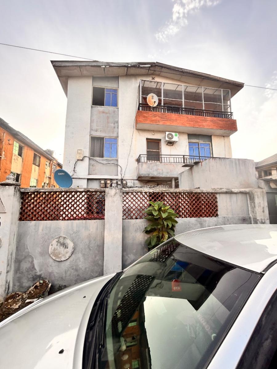 Twin Building on a Big Land Measuring About 800sqmtrs, Off Ibefun Street, Alapere, Ketu, Lagos, Block of Flats for Sale