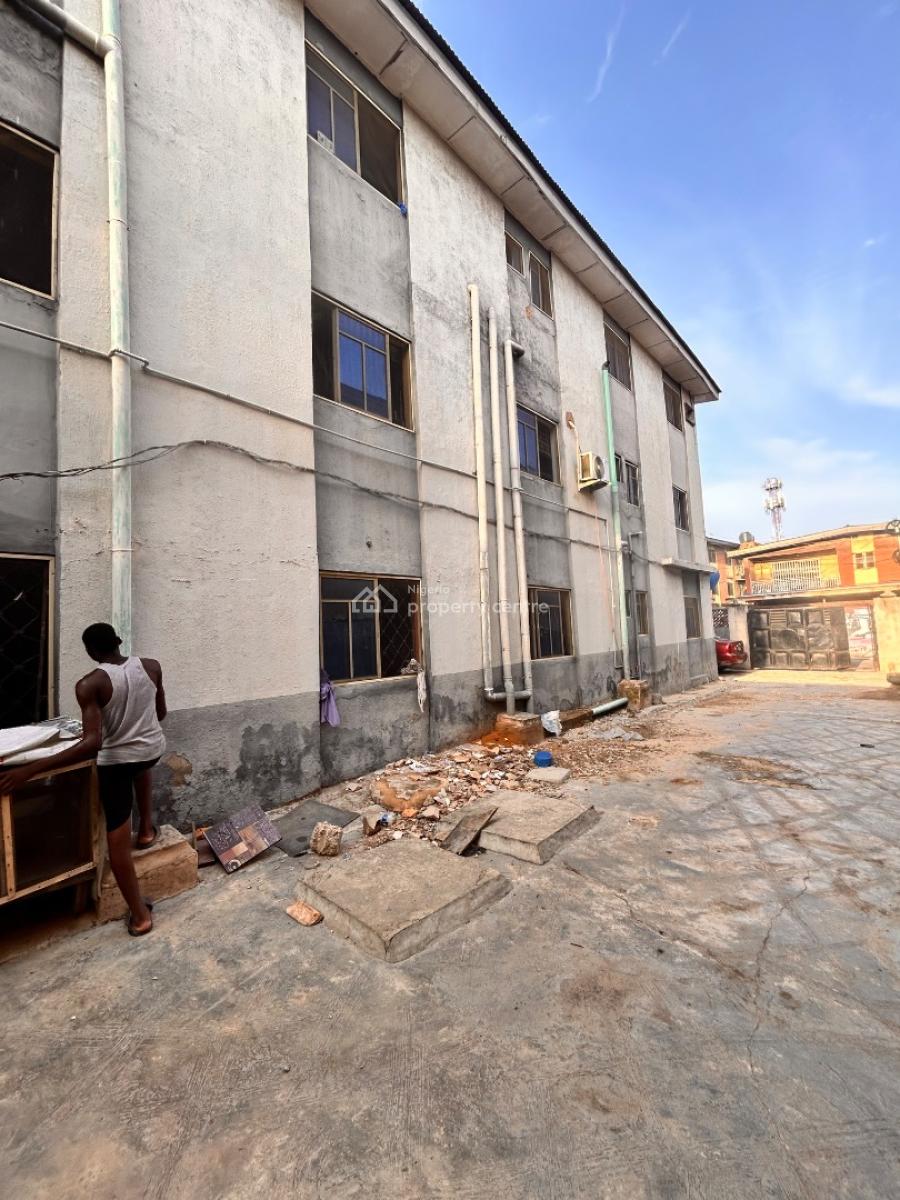 Twin Building on a Big Land Measuring About 800sqmtrs, Off Ibefun Street, Alapere, Ketu, Lagos, Block of Flats for Sale