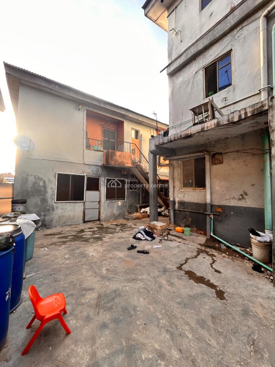 Twin Building on a Big Land Measuring About 800sqmtrs, Off Ibefun Street, Alapere, Ketu, Lagos, Block of Flats for Sale