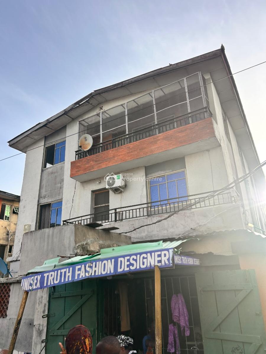 Twin Building on a Big Land Measuring About 800sqmtrs, Off Ibefun Street, Alapere, Ketu, Lagos, Block of Flats for Sale