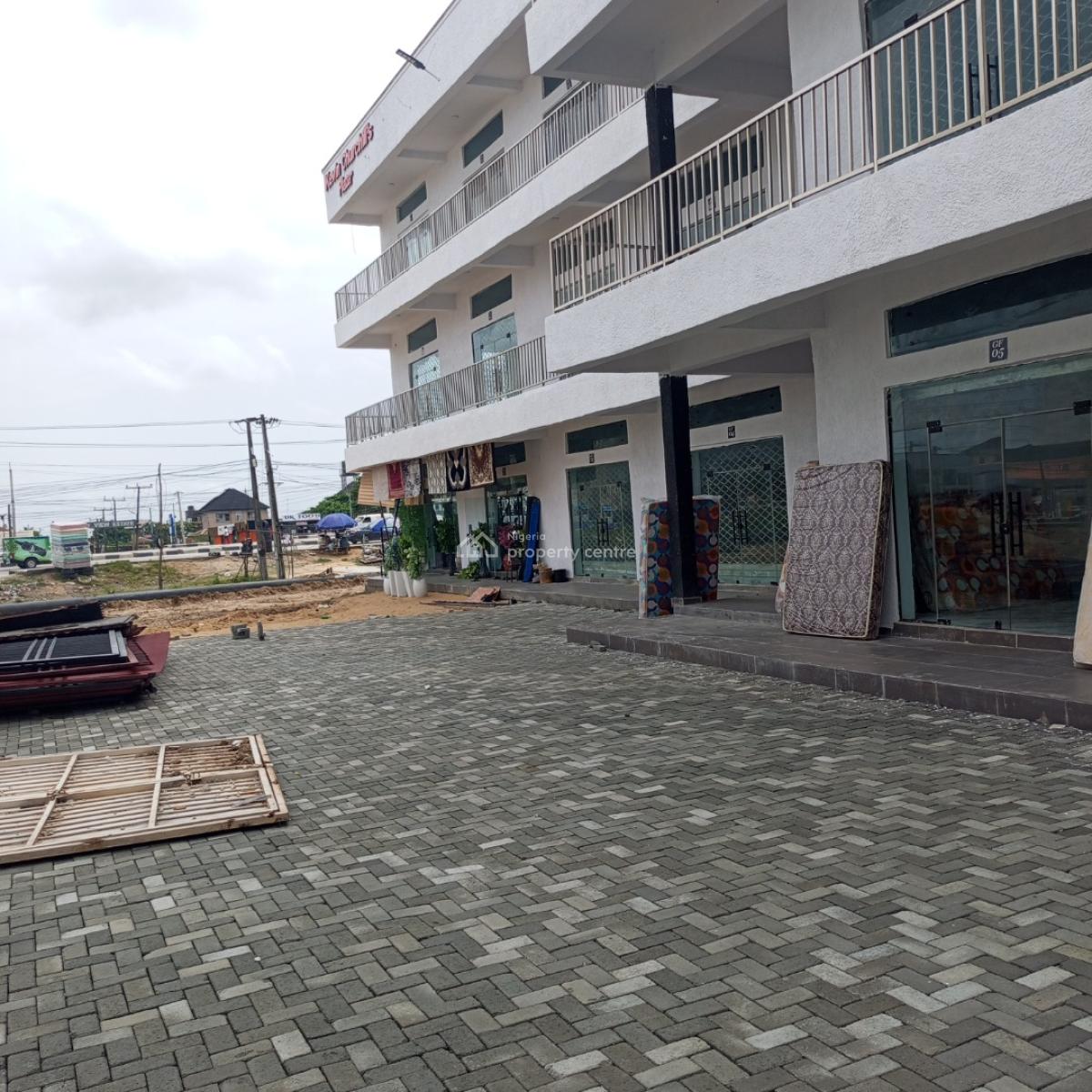 Newly Built and Standard 350sqm Commercial Space, Olokonla, Ajah, Lagos, Shop for Rent