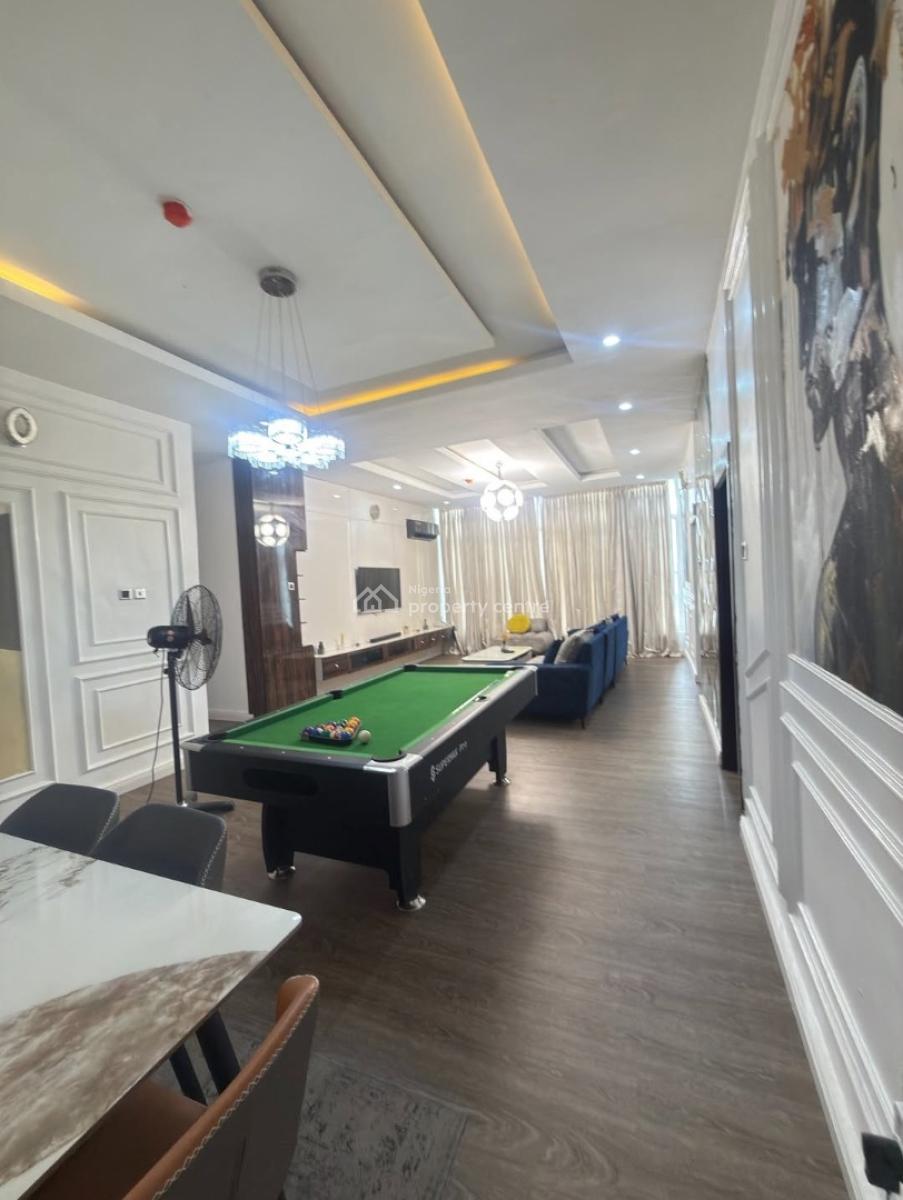 Fully Furnished Or Parlty Furnished 3 Bedroom En-suite Flat with Top-n, Lekki Phase 1, Lekki, Lagos, Flat / Apartment for Rent