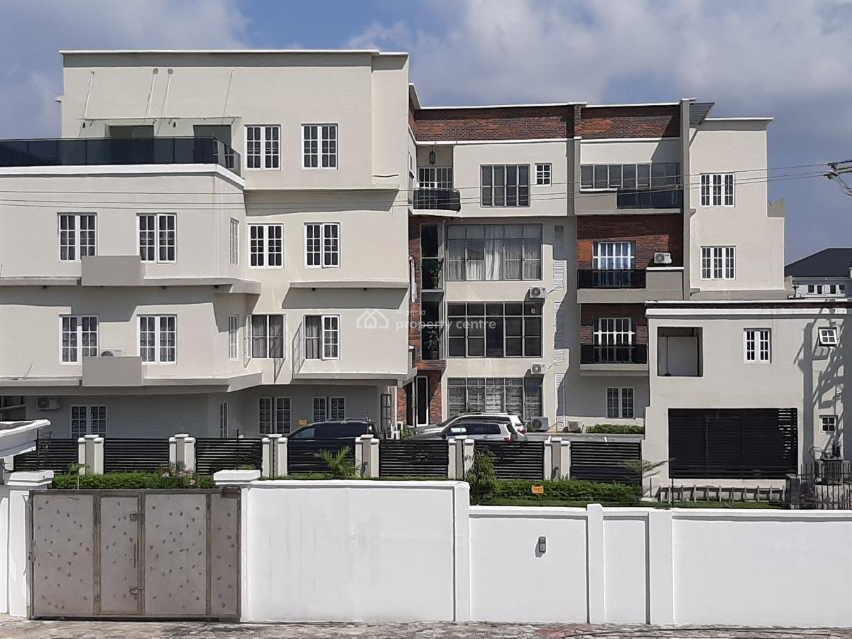 Fully Furnished Or Parlty Furnished 3 Bedroom En-suite Flat with Top-n, Lekki Phase 1, Lekki, Lagos, Flat / Apartment for Rent