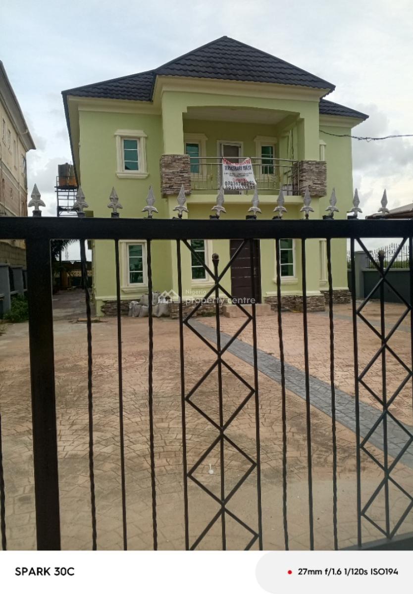 Luxury 4 Bedroom Fully Detached Duplex with Extra 4 Bedroom, Langbasa Road,owode, Ajah, Lagos, Detached Duplex for Rent