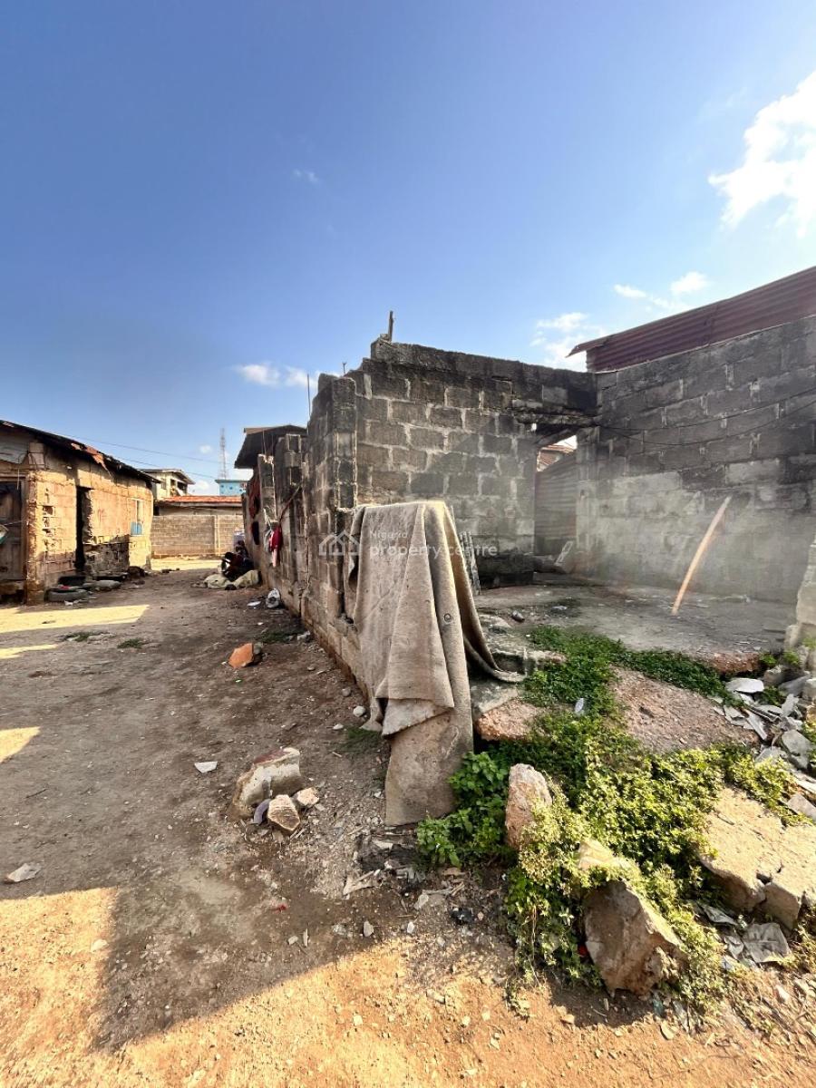 a Corner Piece Plot of Land with Demolishable Structures, Alapere, Ketu, Lagos, Mixed-use Land for Sale