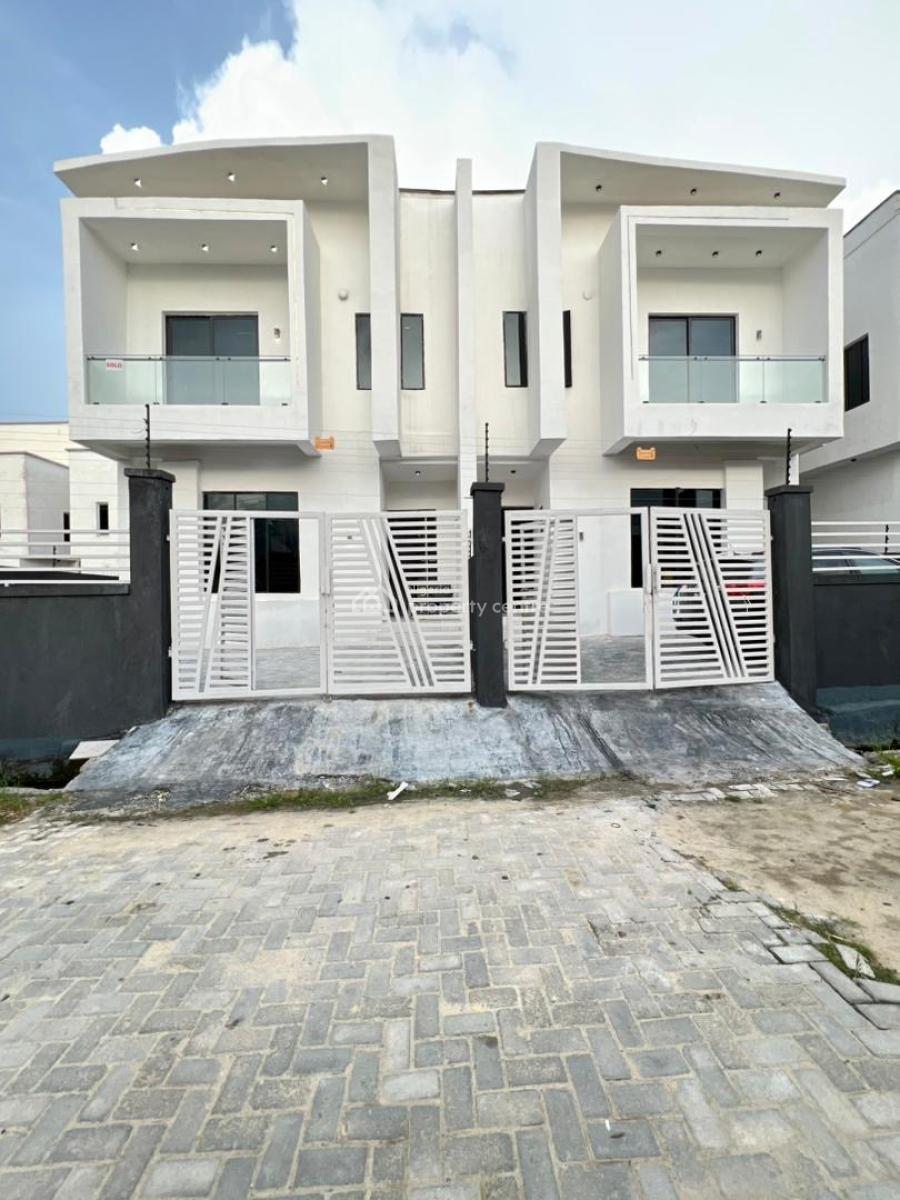 4 Bedroom Semi Detached Duplex with Bq, Thomas Estate Ajah, Ajah, Lagos, Semi-detached Duplex for Sale