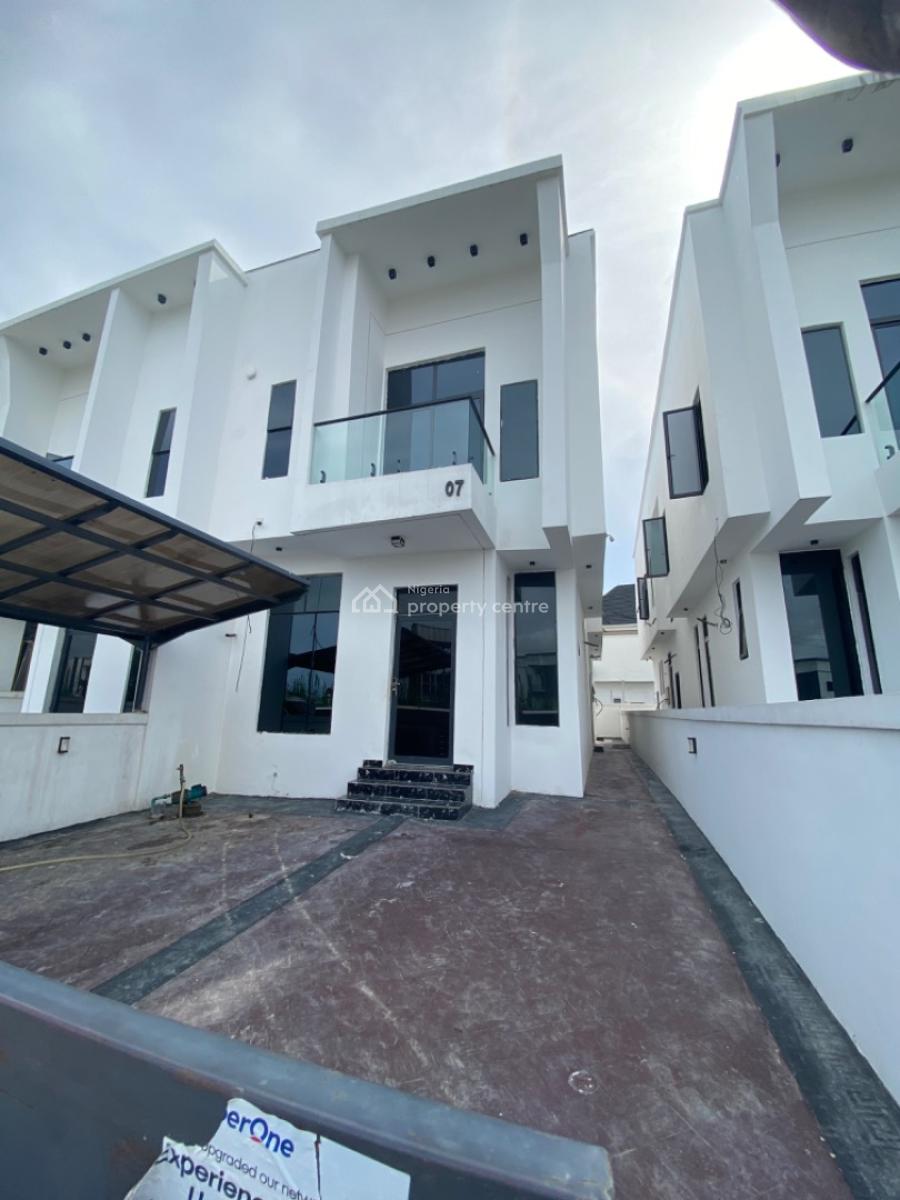 4 Bedroom Semi Detached Duplex with Bq, Orchid Road, Lekki, Lagos, Semi-detached Duplex for Sale